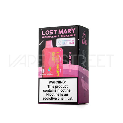 Lost Mary Elf Bar OS5000 Disposable Device Juicy Peach