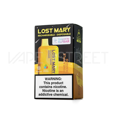 Lost Mary Elf Bar OS5000 Disposable Device Pineapple Mango