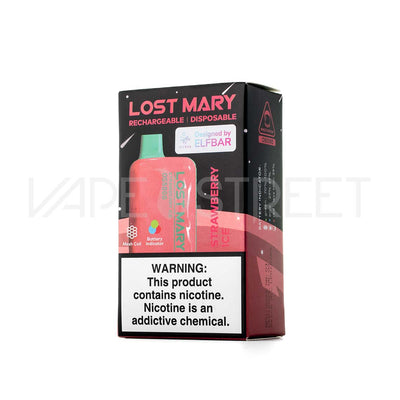 Lost Mary Elf Bar OS5000 Disposable Device Strawberry Ice
