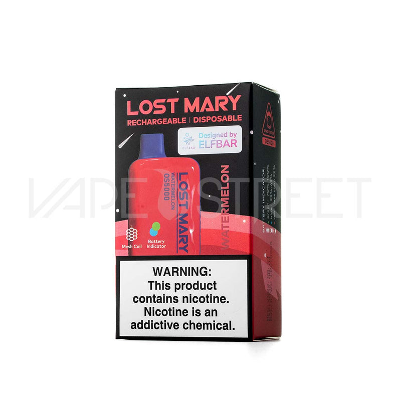 Lost Mary Elf Bar OS5000 Disposable Device Watermelon