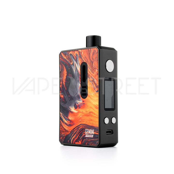 Lost Vape Gemini Hybrid Pod System Gunmetal Crater