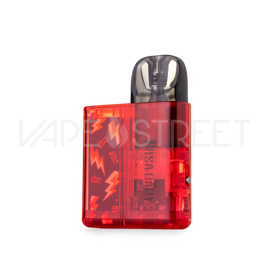 Lost Vape Ursa Baby 18W Pod System Red Clear