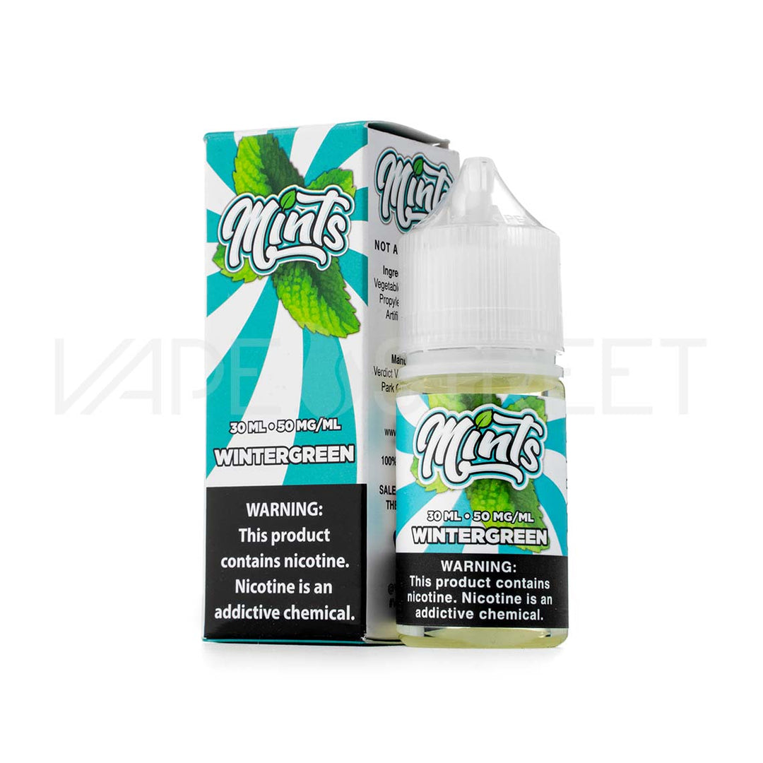 Mints Salts Wintergreen - 30ml | Verdict Vape | Vape Street Mints Salts Wintergreen - 30ml | Verdict Vape | Vape Street