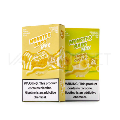 Monster Bars Max Disposable Device 6000 Puffs