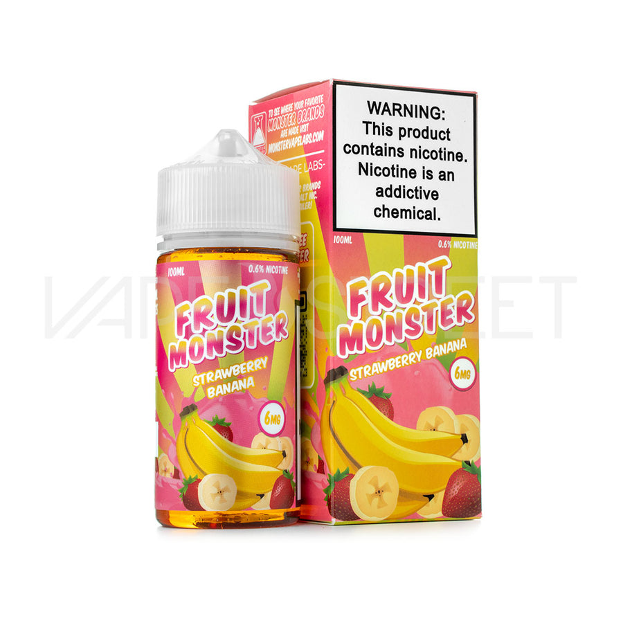 Fruit Monster Strawberry Banana - 100ml | E-Liquid | Vape Street Fruit Monster Strawberry Banana - 100ml | E-Liquid | Vape Street