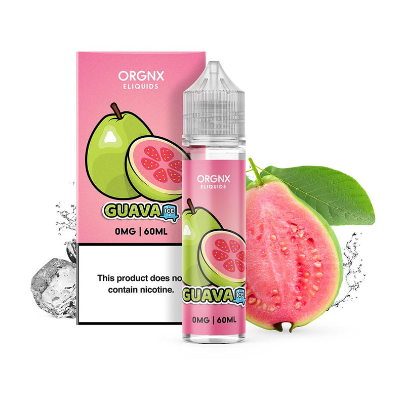 ORGNX Eliquids Guava Ice Vape Juice