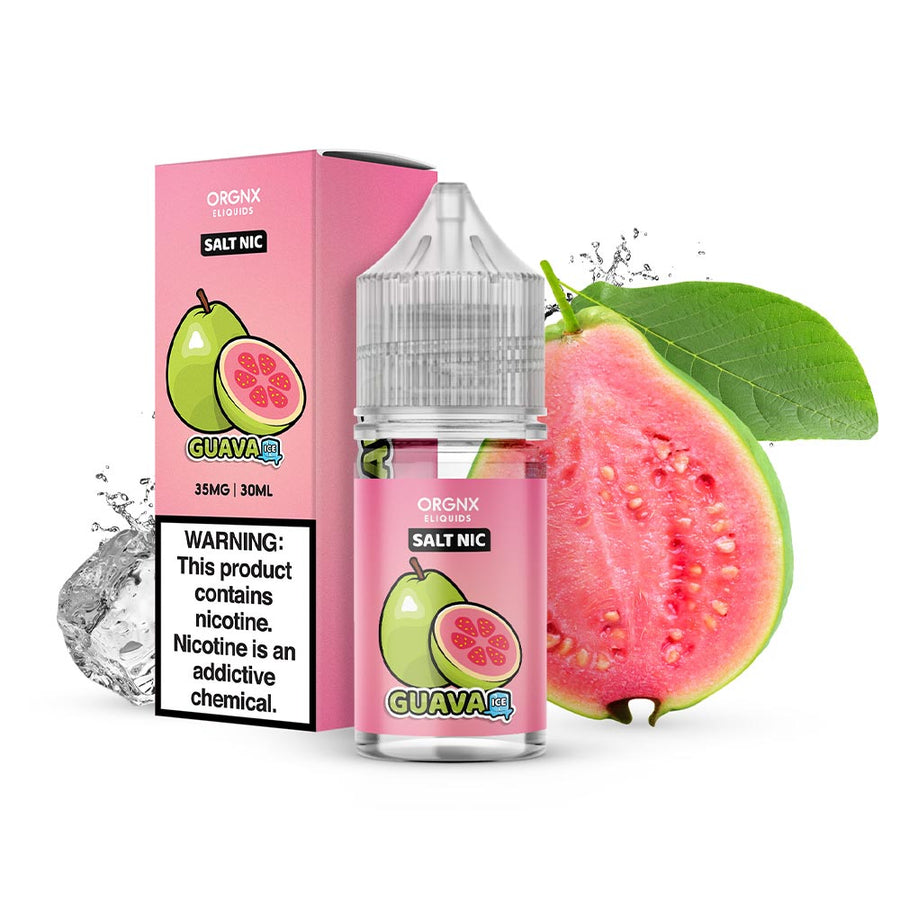 ORGNX Salt Nic Guava Ice 30mL | Vape Juice | Vape Street ORGNX Salt Nic Guava Ice 30mL | Vape Juice | Vape Street