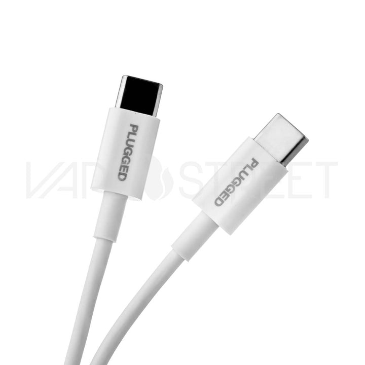 Plugged USB Type-C Charging Cable