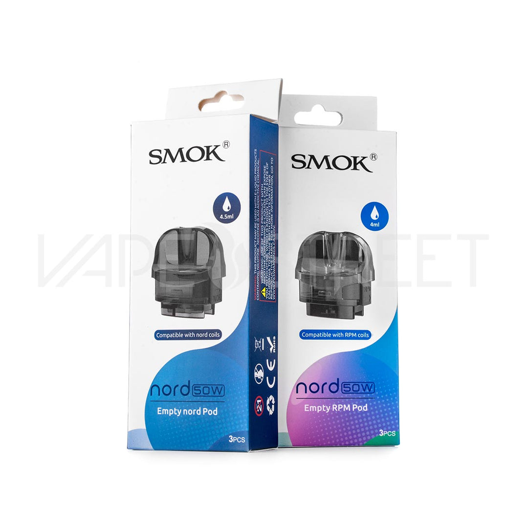 SMOK RPM 4 Empty Replacement Pod - 3 Pack | Vape Street SMOK RPM 4 Empty Replacement Pod - 3 Pack | Vape Street