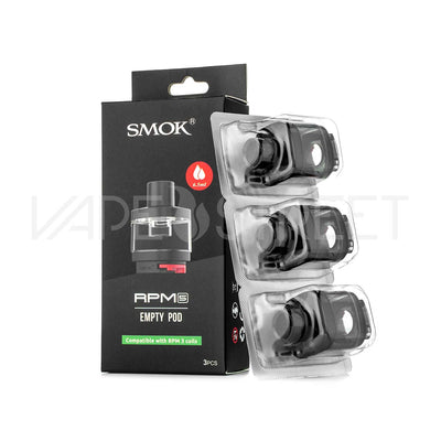 Smok RPM 5 Empty Pod Replacement 3 pack