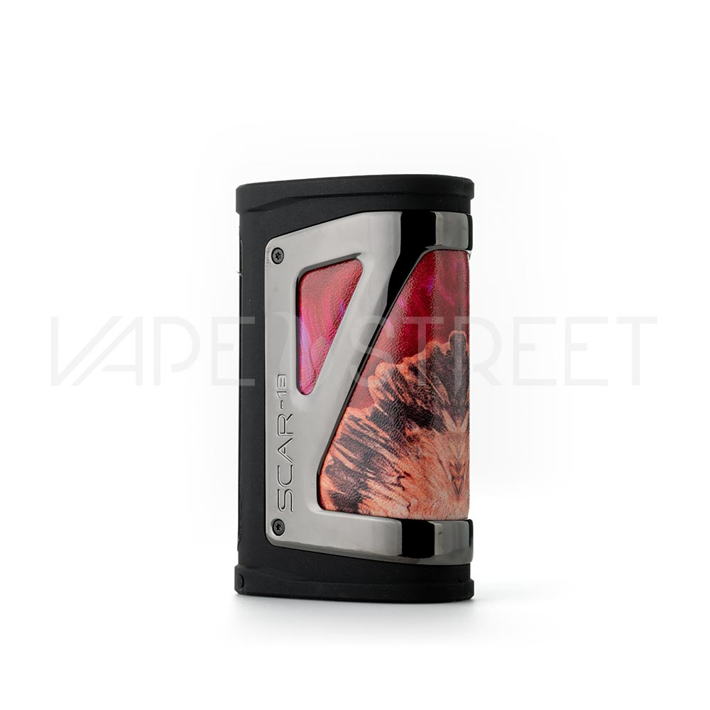 SMOK SCAR-18 230W Box Mod Red Stabilizing Wood Back