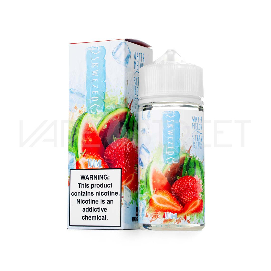 Skwezed Frozen Sweet Summer Watermelon Strawberry Ice - 100mL | Vape Street Skwezed Frozen Sweet Summer Watermelon Strawberry Ice - 100mL | Vape Street