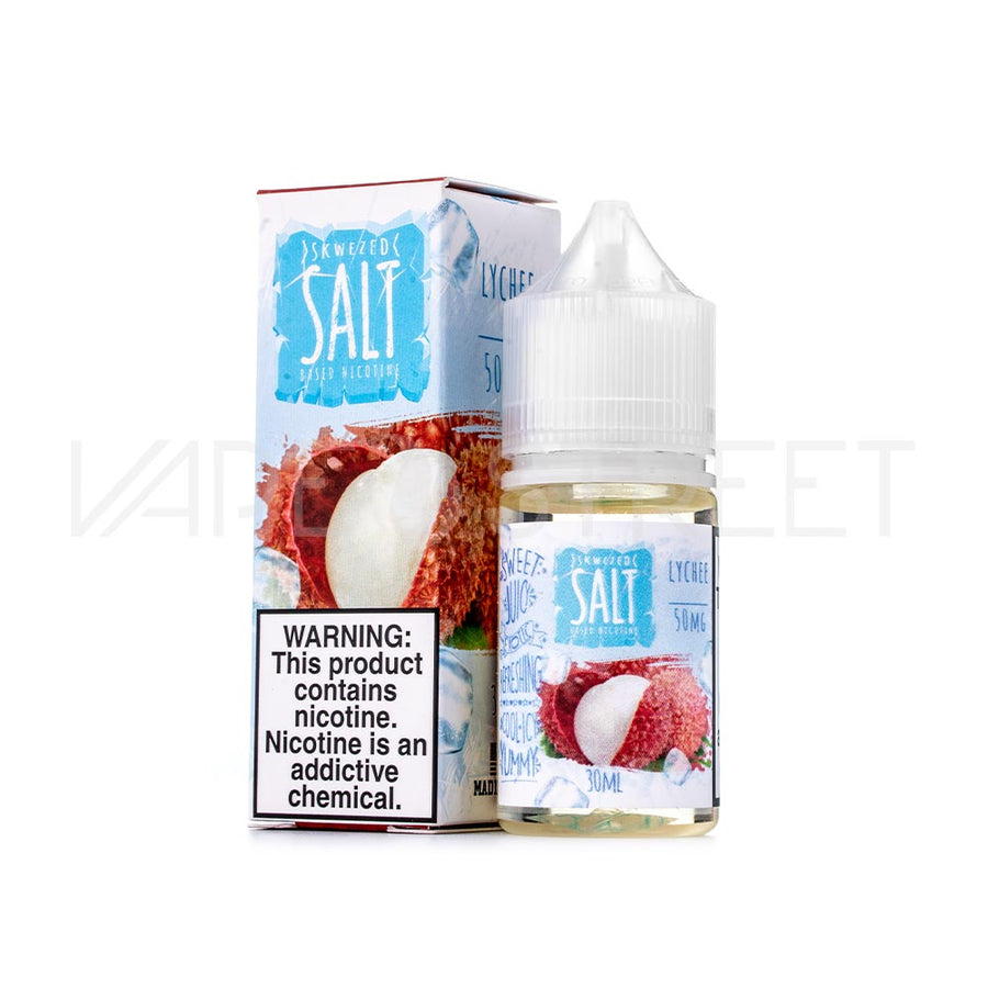 Skwezed Salt Lychee Ice 30ml | Salt Nic | Vape Street Skwezed Salt Lychee Ice 30ml | Salt Nic | Vape Street