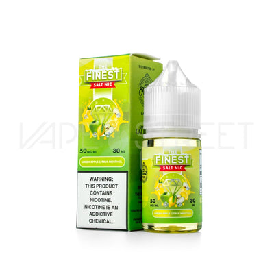 The Finest SaltNic Green Apple Citrus Menthol 30mL Vape Juice