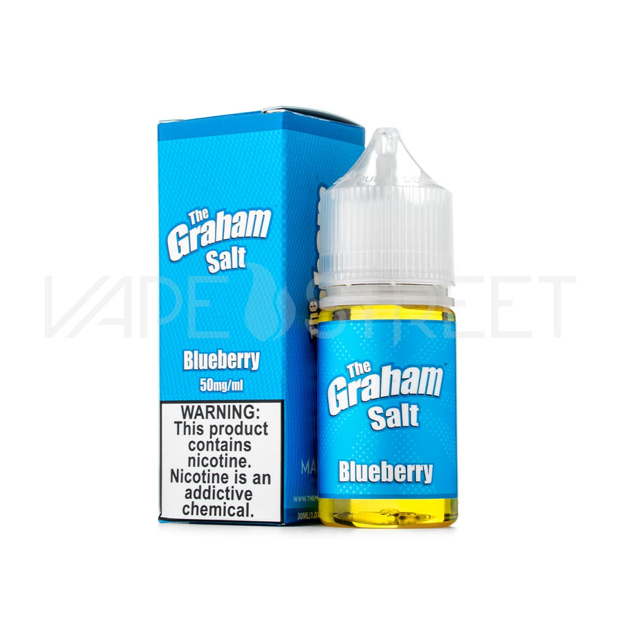 The Graham Blueberry Salt Nic E-Juice 30ml