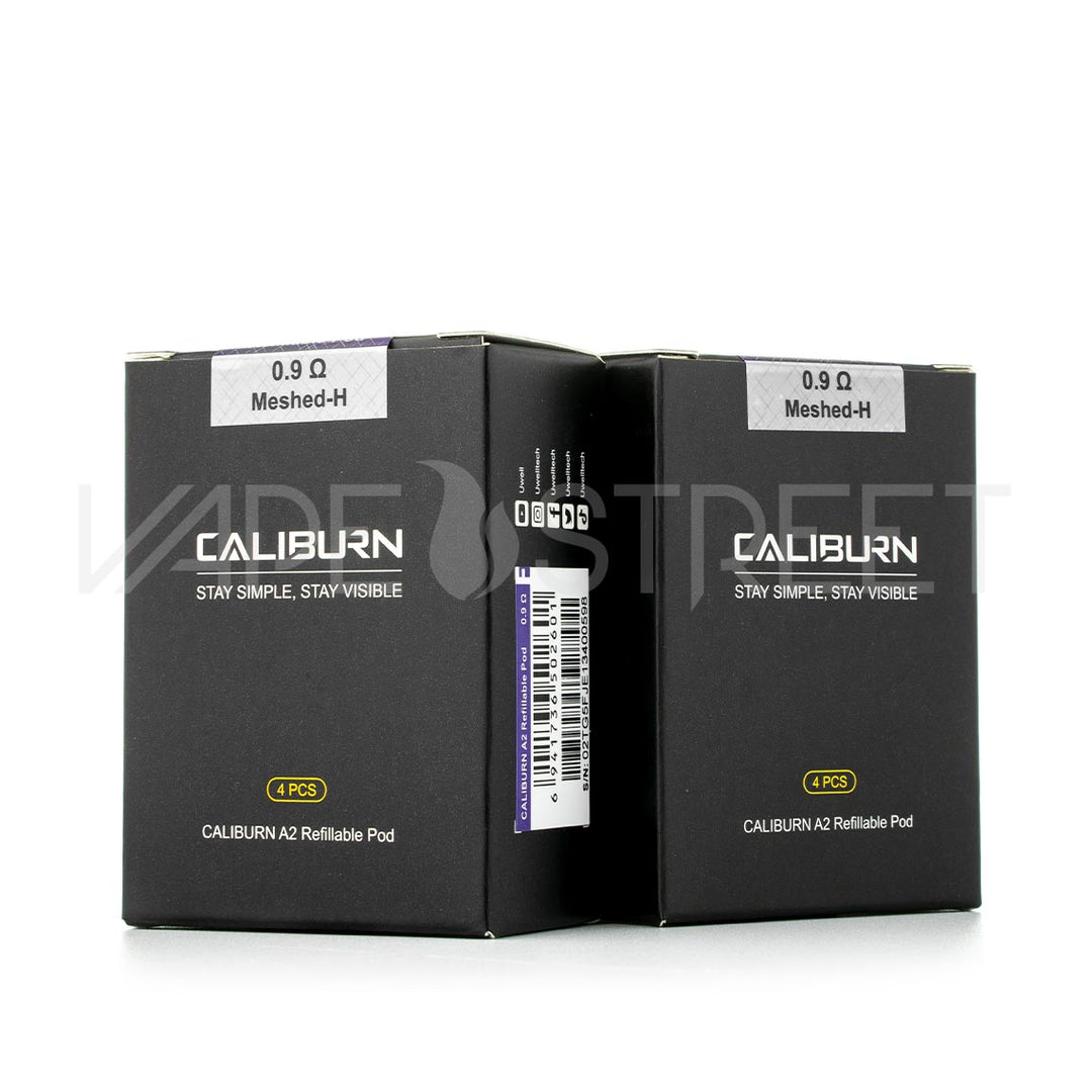 Uwell Caliburn A2 Replacement Pods - 4 Pack | Vape Street Uwell Caliburn A2 Replacement Pods - 4 Pack | Vape Street