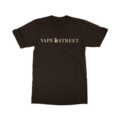 Vape Street VSOP Brown T-Shirt Front