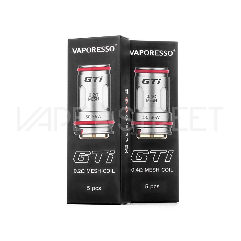 Vaporesso GTi Replacement Coils - 5 Pack | Vape Street Vaporesso gti replacement coils best ones
