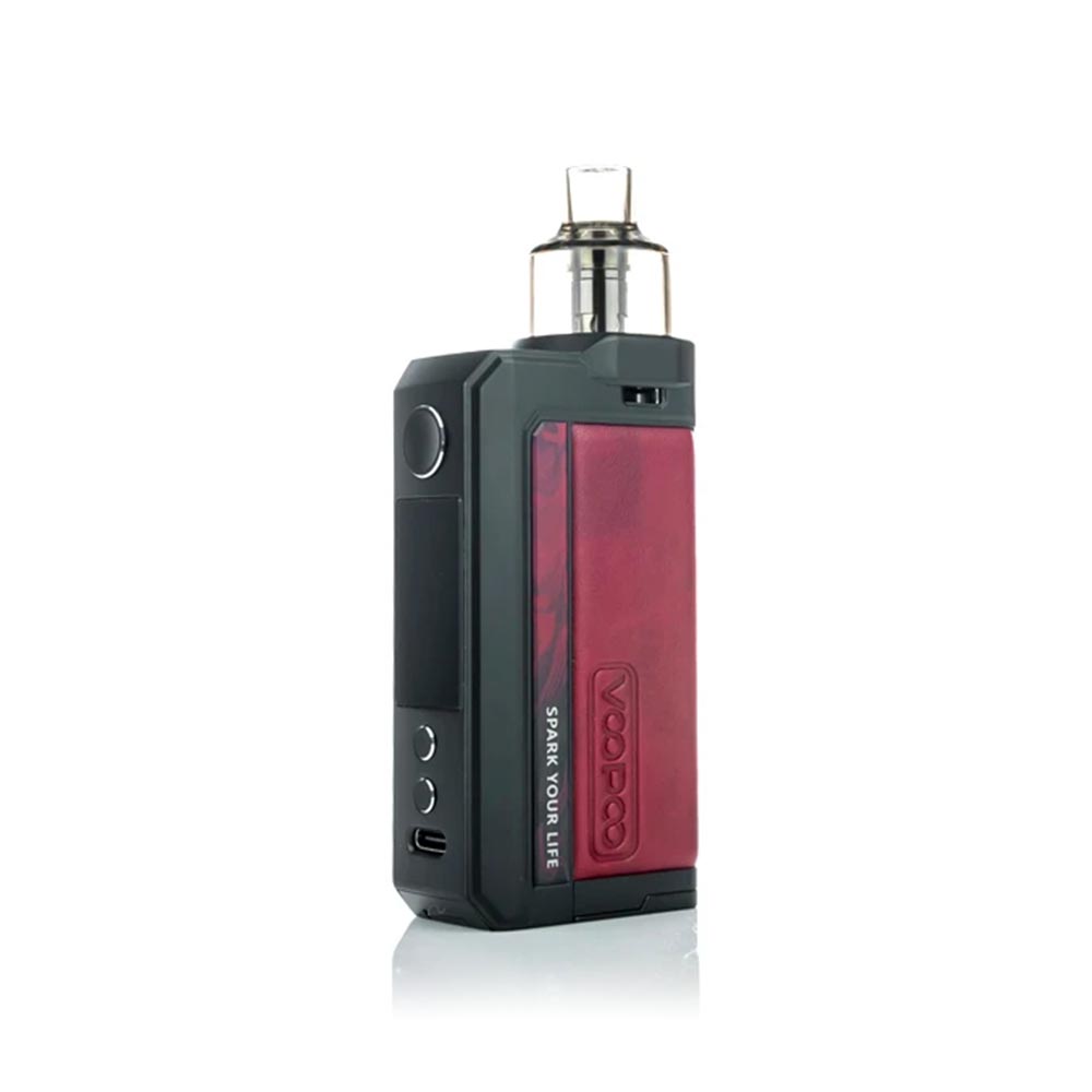 Voopoo Drag Max 177W Pod Mod Kit Marsala Leather