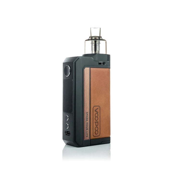 Voopoo Drag Max 177W Pod Mod Kit Retro Leather