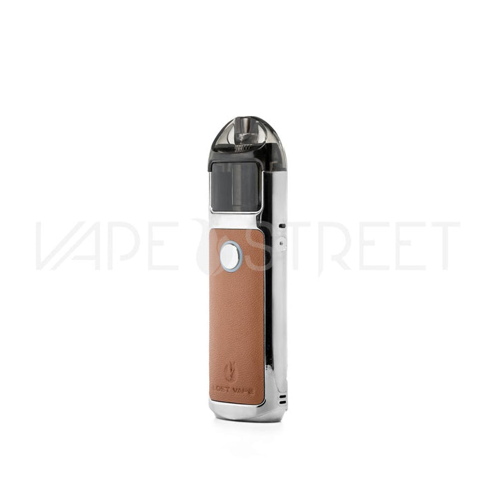 Lost Vape Lyra Pod System Silver Leather