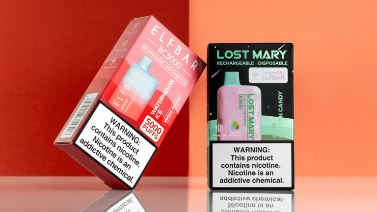 ELF BAR BC5000 VS LOST MARY OS5000