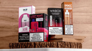 Vape Street Top 5 Elf Bar Alternative: Flum Pebble, Elf Bar BC 5000, ORGNX, Fog X Box, and 7 Daze Ohmlet, Lost Mary Disposable