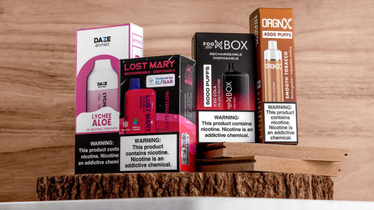 Vape Street Top 5 Elf Bar Alternative: Flum Pebble, Elf Bar BC 5000, ORGNX, Fog X Box, and 7 Daze Ohmlet, Lost Mary Disposable