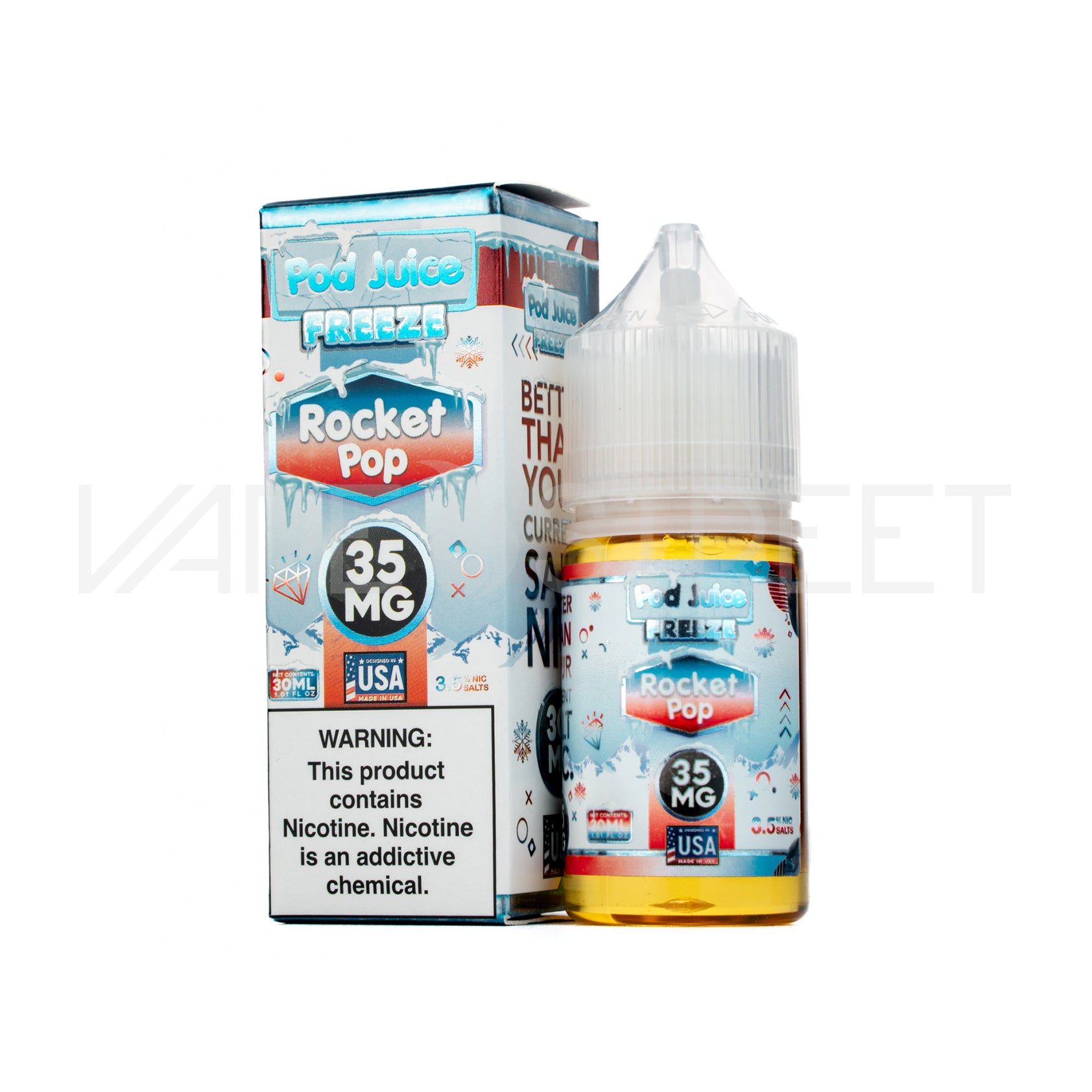 2603-Pod-Juice-Salt-Freeze-Rocket-Pop Pod Juice Salt Freeze Rocket Pop 30mL Vape Juice