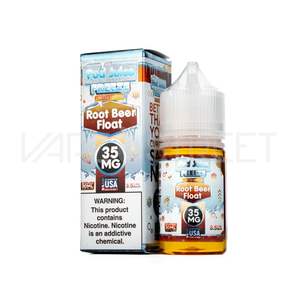 2603-Pod-Juice-Salt-Freeze-Root-Beer-Float Pod Juice Salt Freeze Root Beer Float 30mL Vape Juice