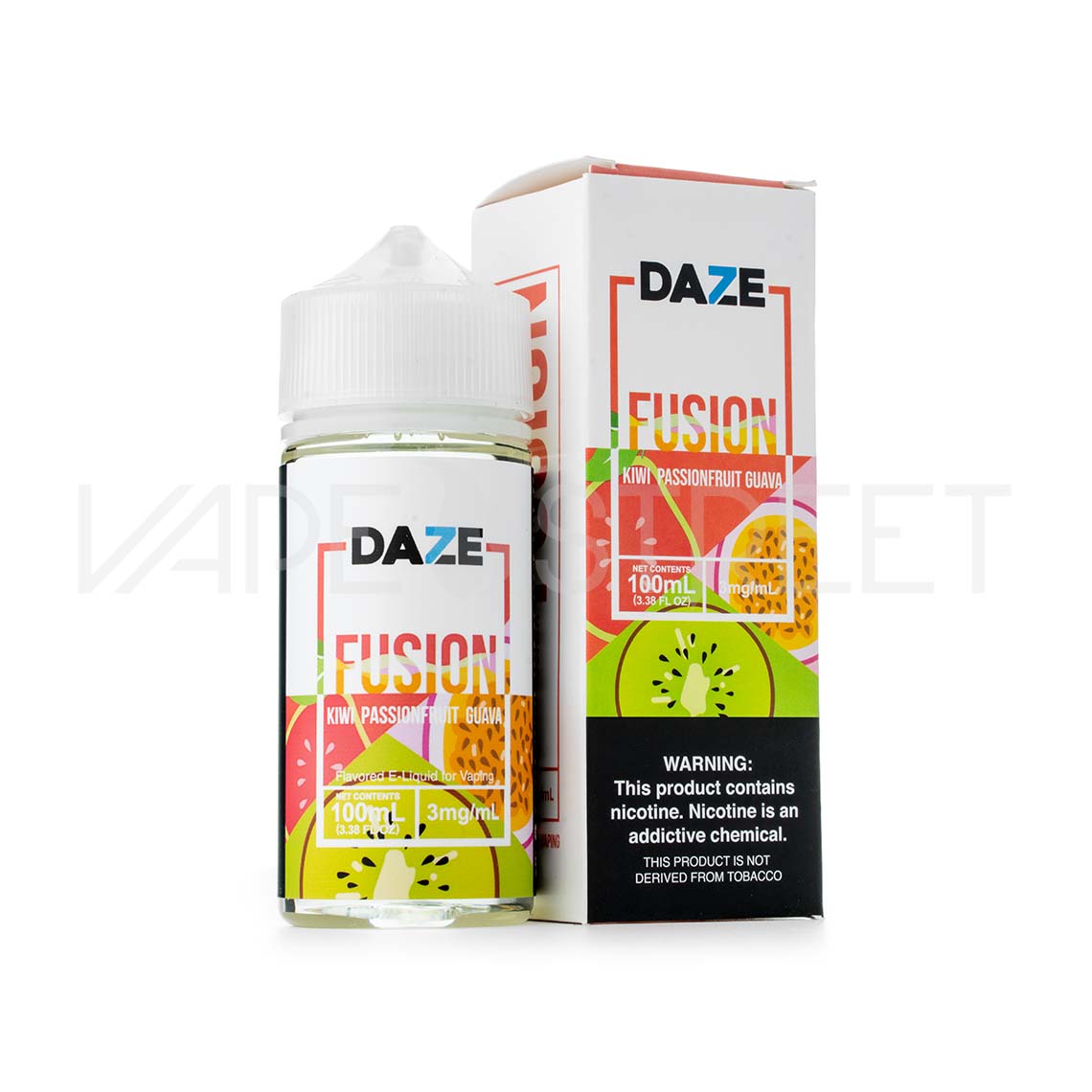 7Daze-Fusion-Kiwi-Passionfruit-Guava 7 Daze Fusion TFN Kiwi Passionfruit Guava 100ml
