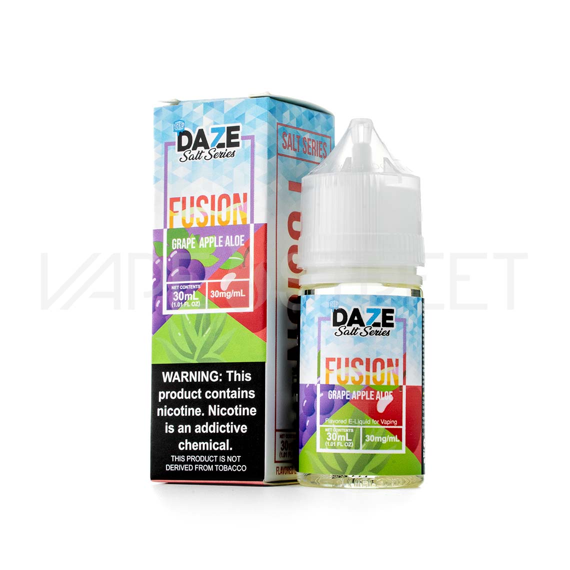 7Daze-Fusion-Salt-Grape-Apple-Aloe 7 Daze Fusion Iced TFN Salt Grape Apple Aloe 30ml