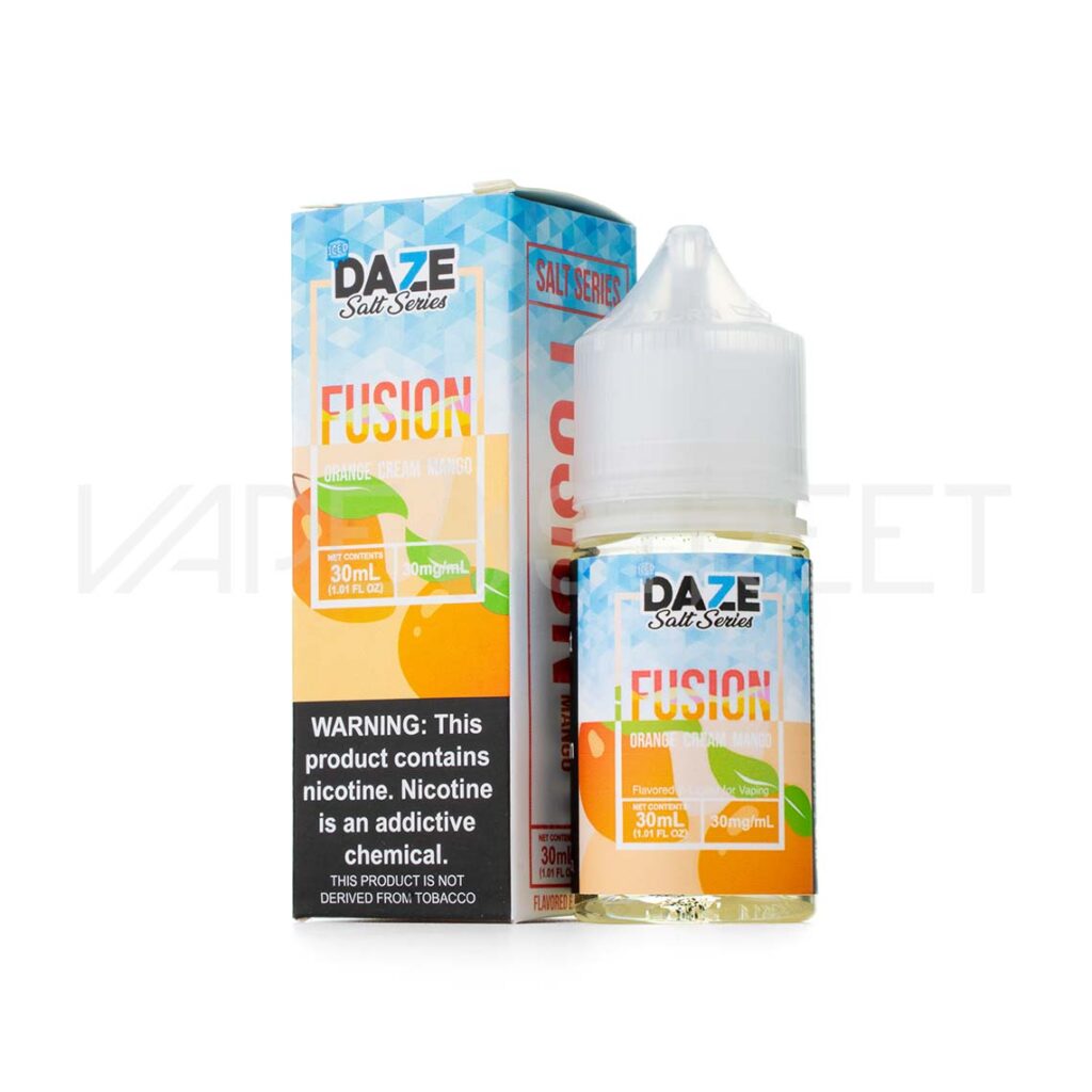 7Daze-Fusion-Salt-Iced-Orange-Cream-Dream 7 Daze Fusion Iced TFN Salt Orange Cream Dream 30mL