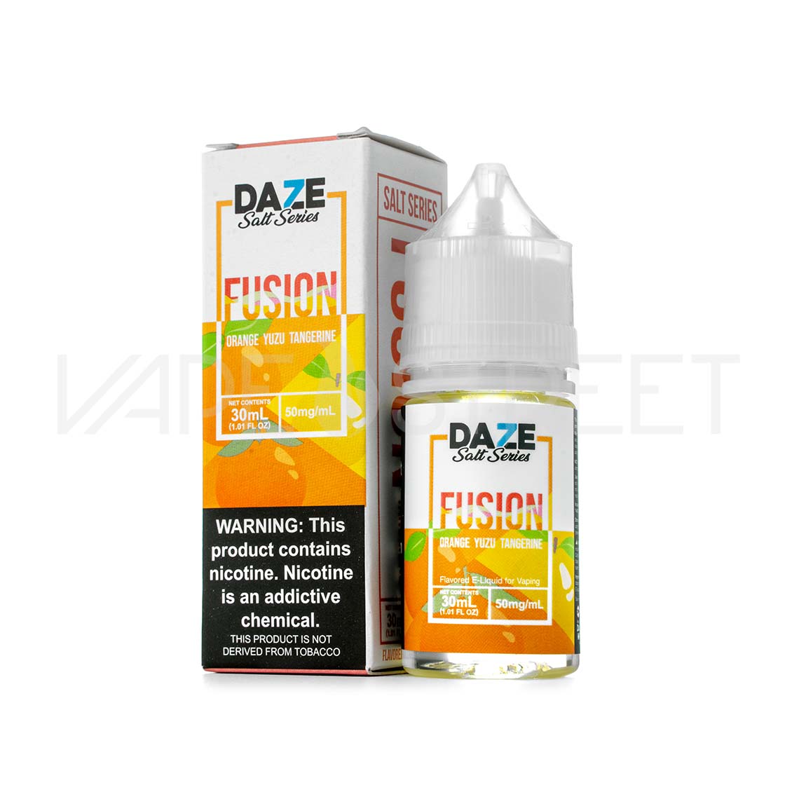 7Daze-Fusion-Salt-Orange-Yuzu-Tangerine 7 Daze Fusion TFN Salt Orange Yuzu Tangerine 30ml