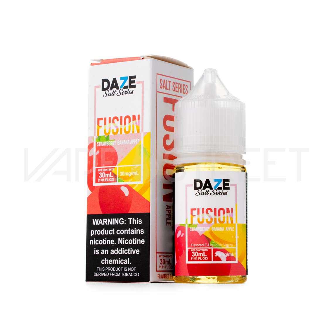 7Daze-Fusion-Salt-Strawberry-Banana-Apple 7 Daze Fusion TFN Salt Strawberry Banana Apple 30ml