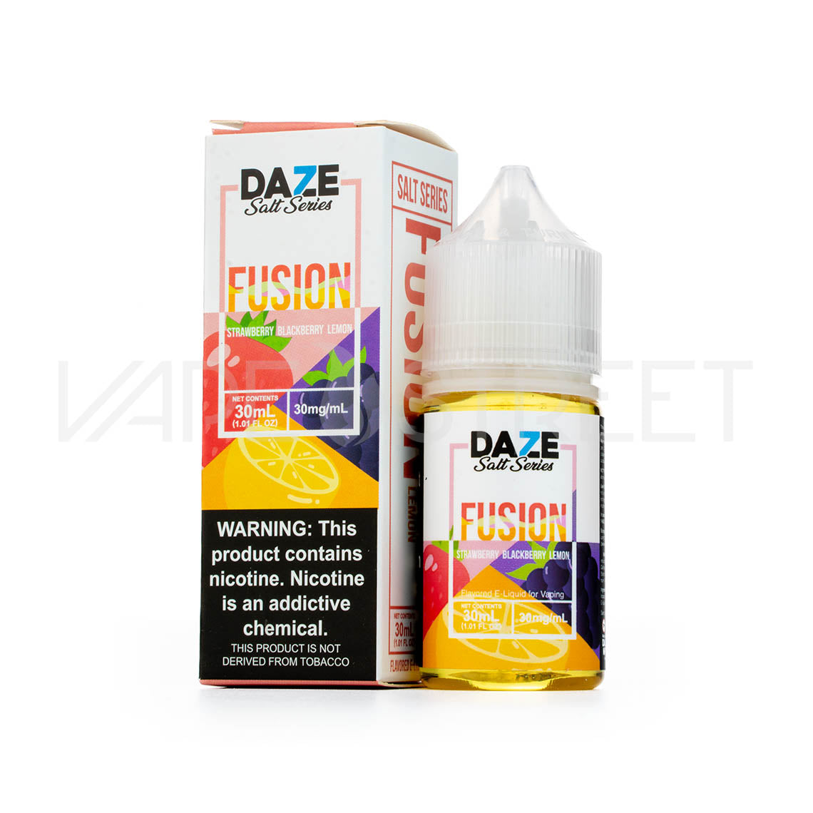 7Daze-Fusion-Salt-Strawberry-Blackberry-Lemon 7 Daze Fusion Salt Strawberry Blackberry Lemon (30ml)