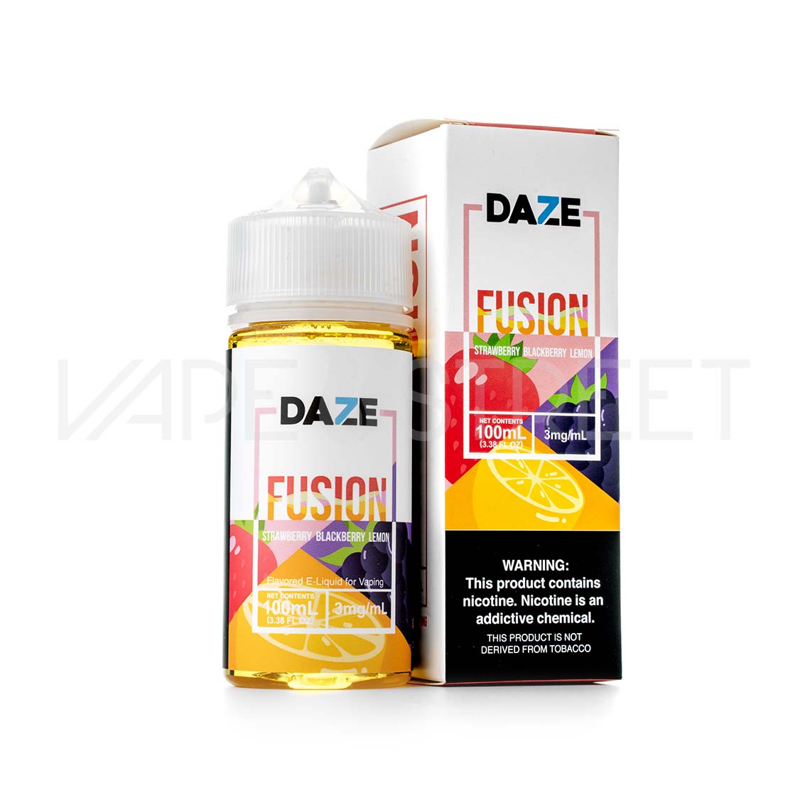 7Daze-Fusion-Strawberry-Blackberry-Lemon 7 Daze Fusion TFN Strawberry Blackberry Lemon 100ml