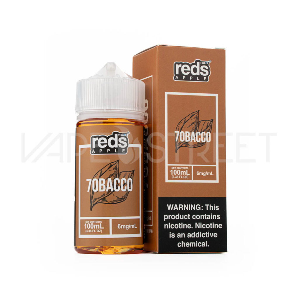 7Daze-Reds-Apple-100ml-7OBACCO 7 Daze Reds Apple 7obacco 100mL Vape Juice