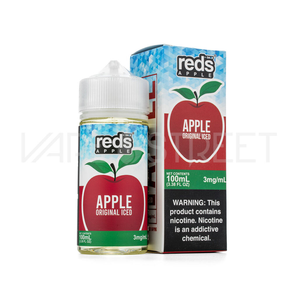 7Daze-Reds-Apple-100ml-Apple-Original-Iced 7 Daze Reds Apple Ejuice Iced (100ml)