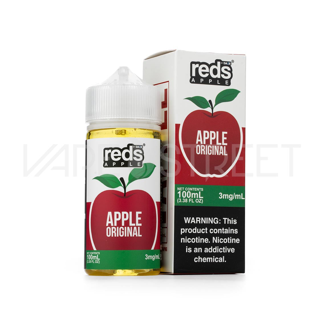 7Daze-Reds-Apple-100ml-Apple-Original 7 Daze Reds Apple Ejuice 100ml