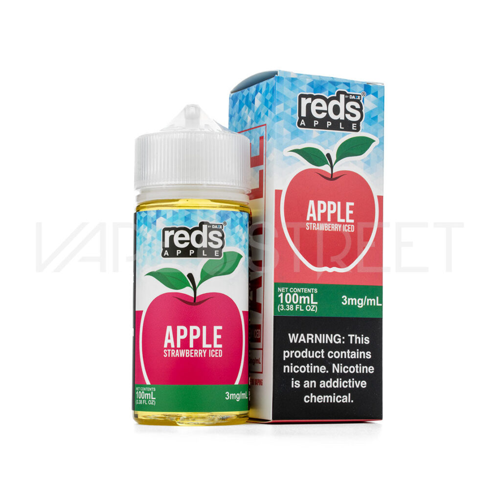 7 Daze Reds Strawberry Ejuice Iced 100ml