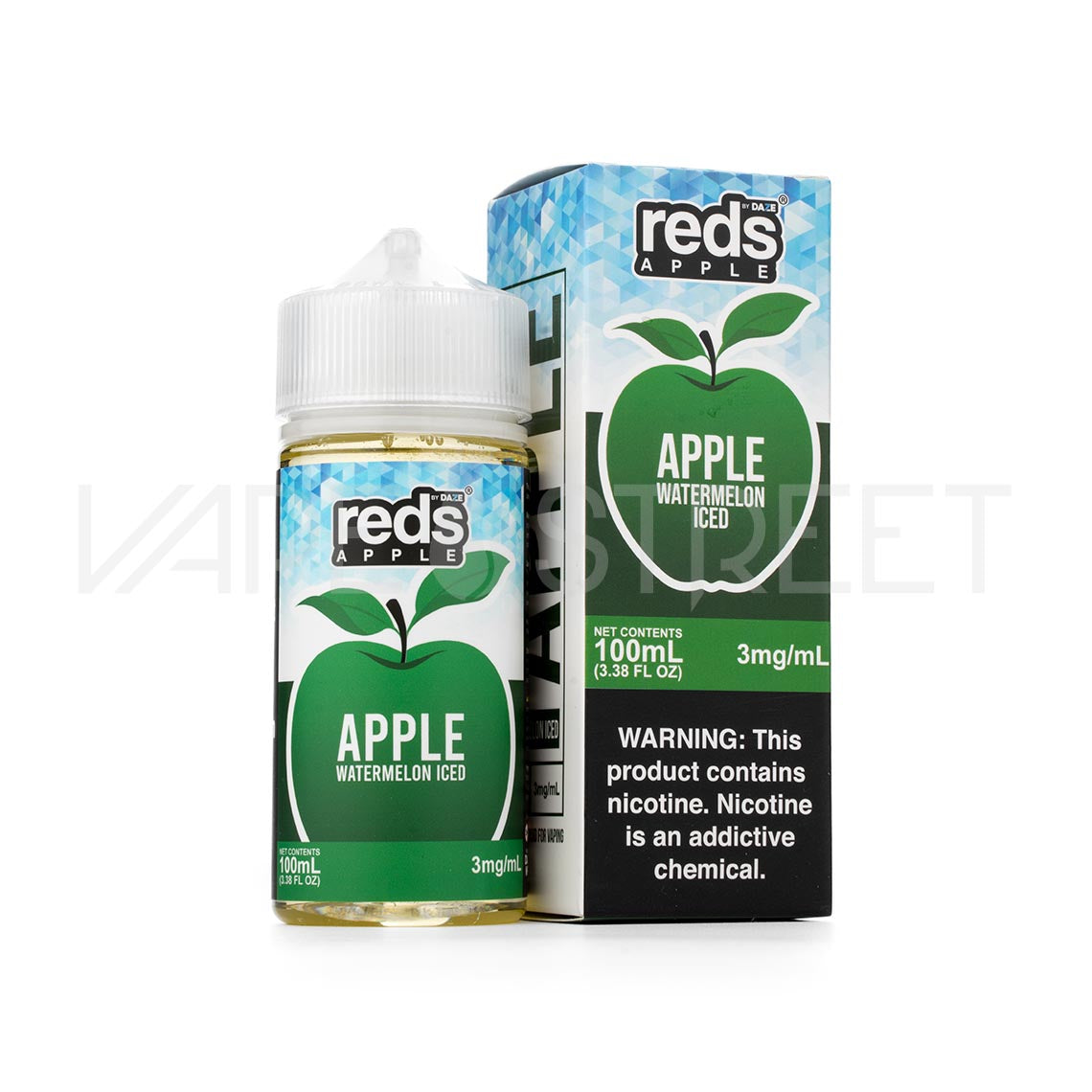 7Daze-Reds-Apple-100ml-Apple-Watermelon-Iced 7 Daze Reds Apple Ejuice Watermelon Iced 100ml
