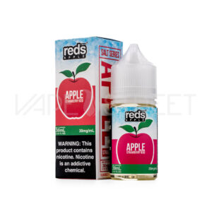 7Daze-Reds-Apple-Salt-02-Apple-Strawberry-Iced 7 Daze Reds Salt Series Strawberry Iced 30ml