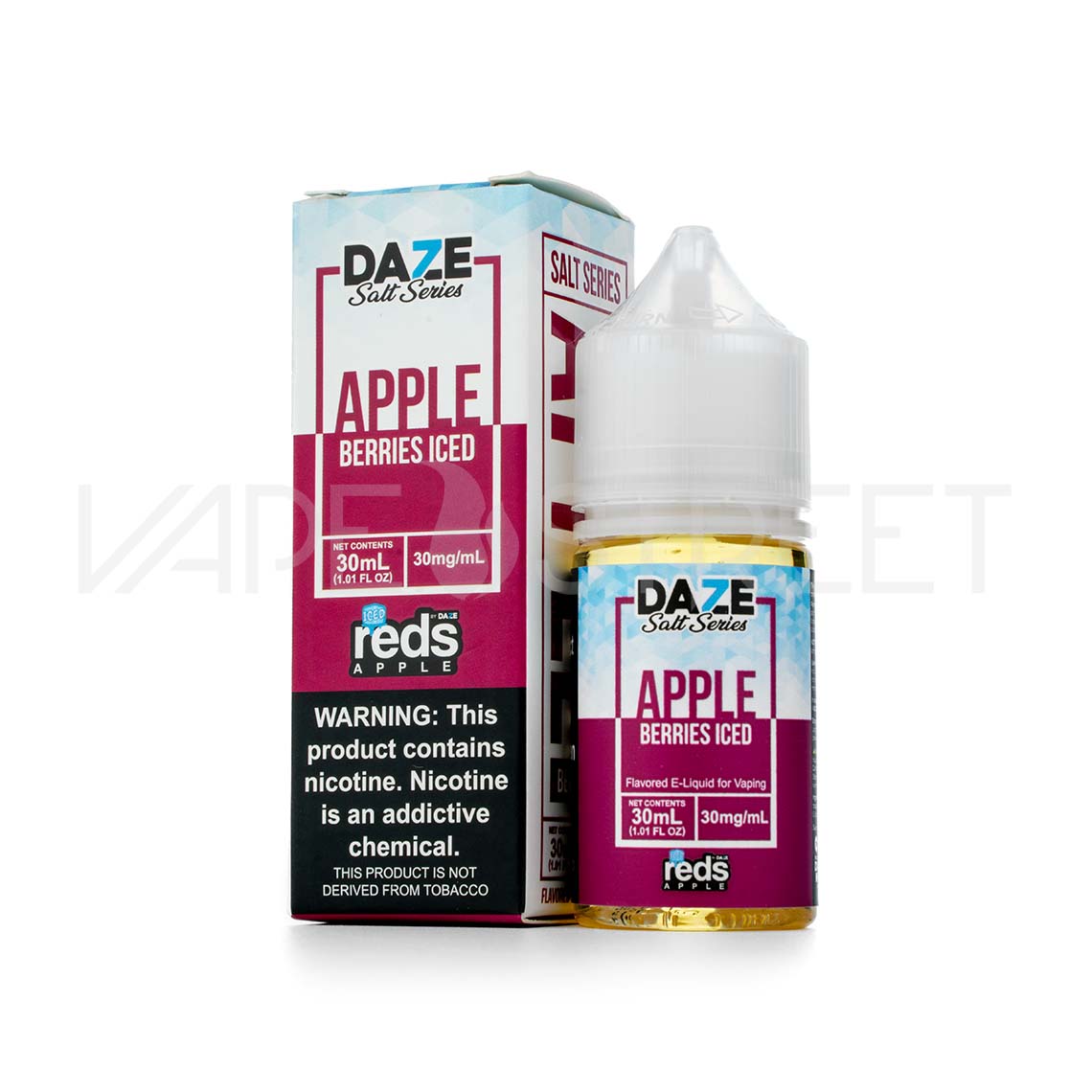 7Daze-Reds-Apple-Salt-Series-Apple-Berries-Iced 7 Daze Reds Salt Series Berries Iced 30ml