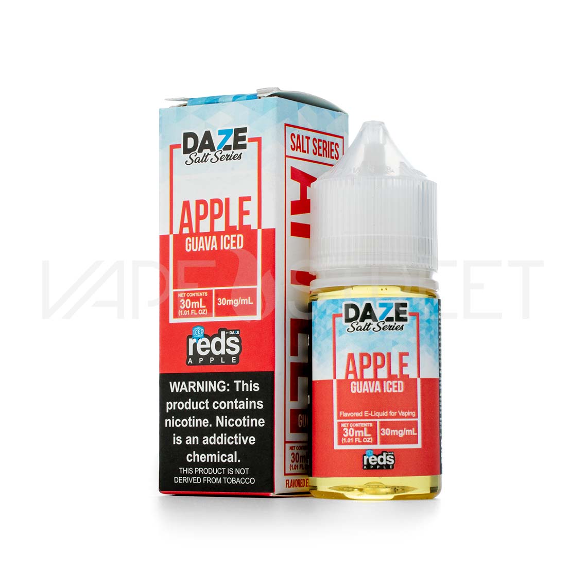 7Daze-Reds-Apple-Salt-Series-Apple-Guava-Iced 7 Daze Reds Salt Series Guava Iced (30ml)
