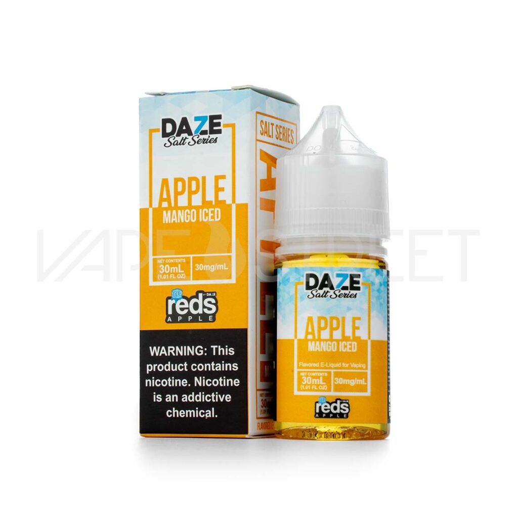 7Daze-Reds-Apple-Salt-Series-Apple-Mango-Iced 7 Daze Reds Salt Series Mango Iced 30ml
