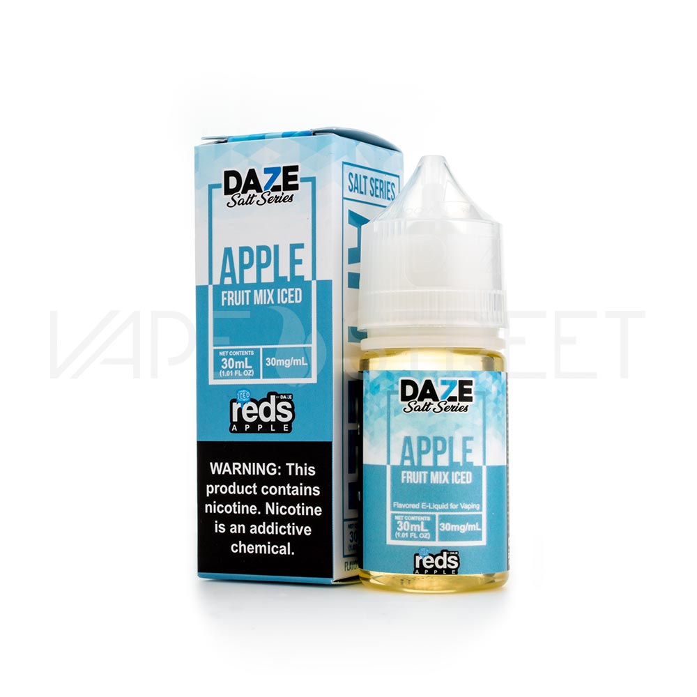 7daze-salt-series-reds-apple-fruit-mix-iced Reds Salt Series Apple Fruit Mix Iced