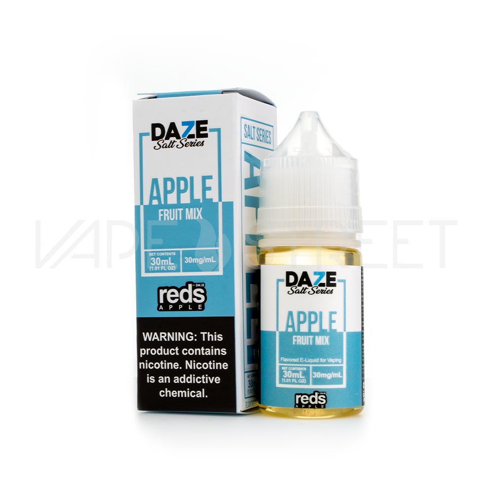 7daze-salt-series-reds-apple-fruit-mix Reds Salt Series Apple Fruit Mix