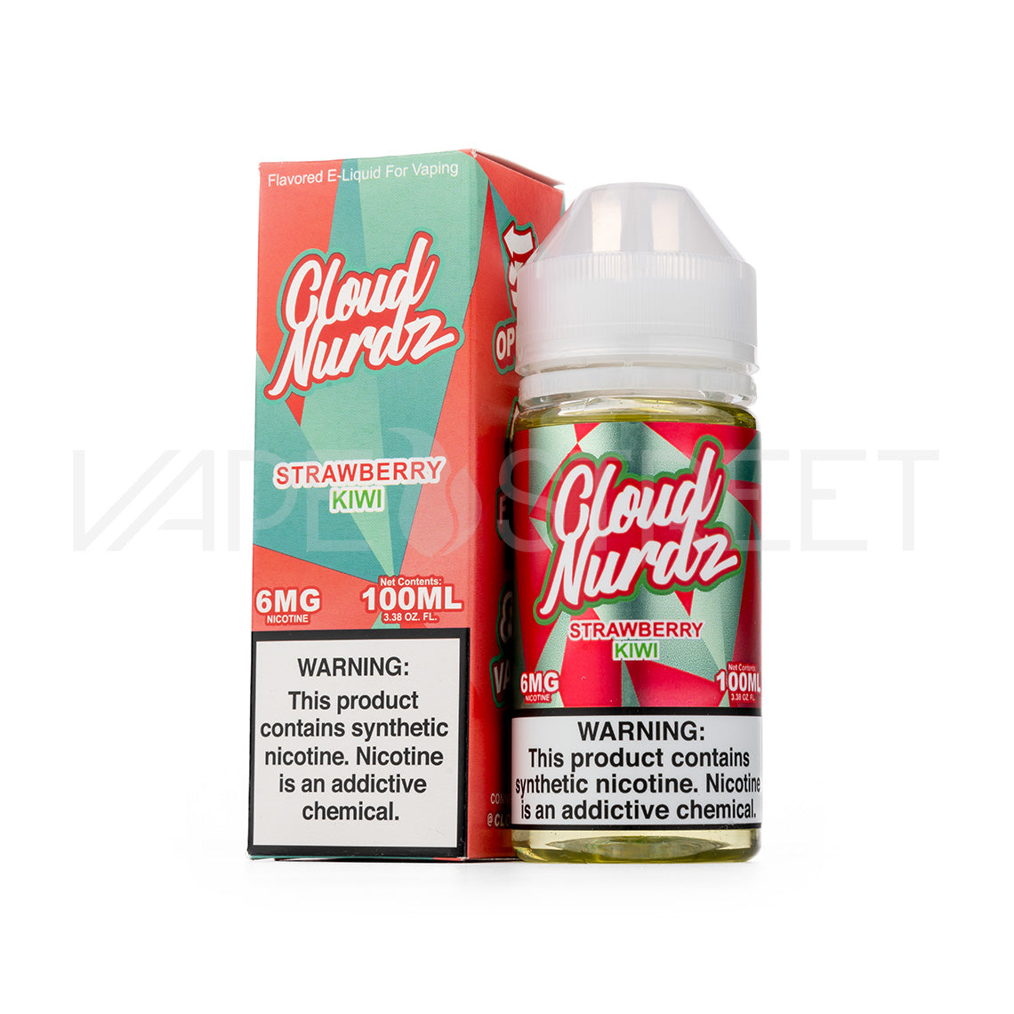 Cloud Nurdz Strawberry Kiwi  100ml