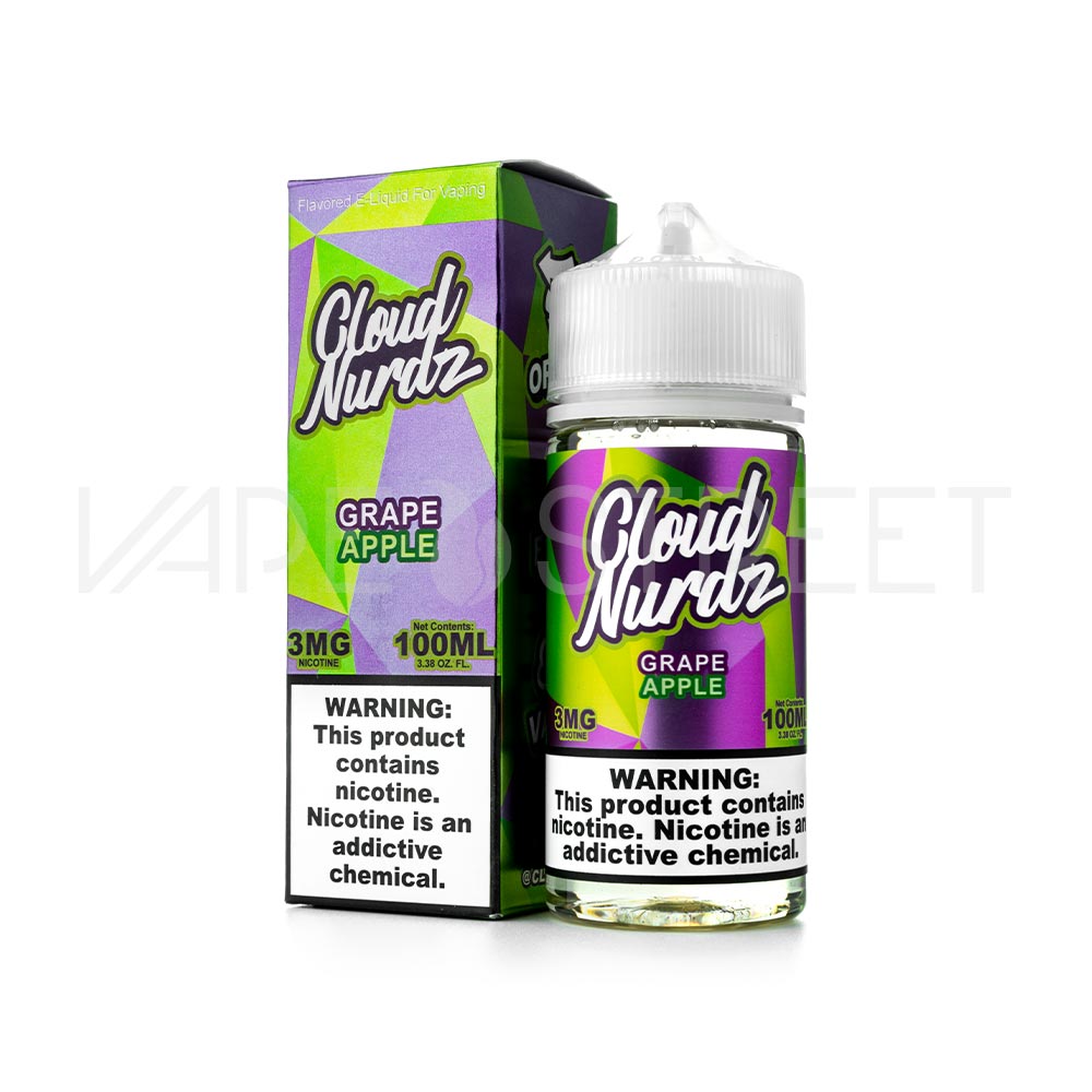 Cloud Nurdz Grape Apple 100mL Vape Juice
